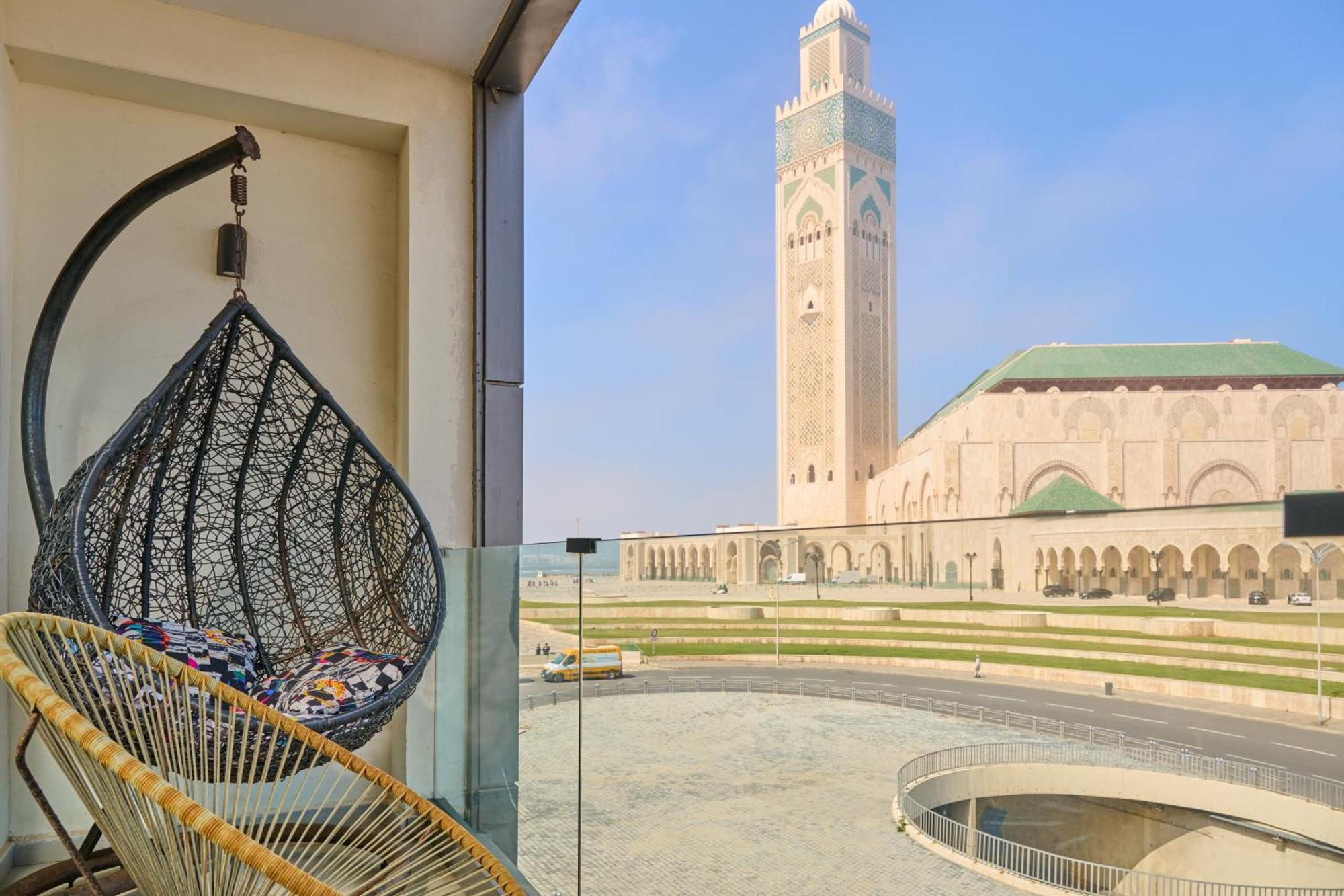 Apartamento Sea View-Mosquée Hassan II- By CasaKhemsa  Casa Blanca Exterior foto