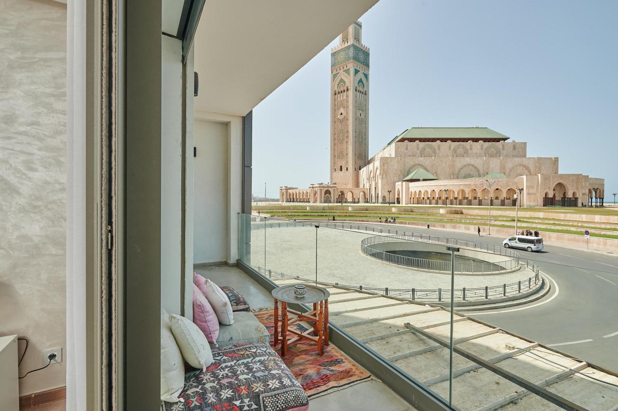 Apartamento Sea View-Mosquée Hassan II- By CasaKhemsa  Casa Blanca Exterior foto