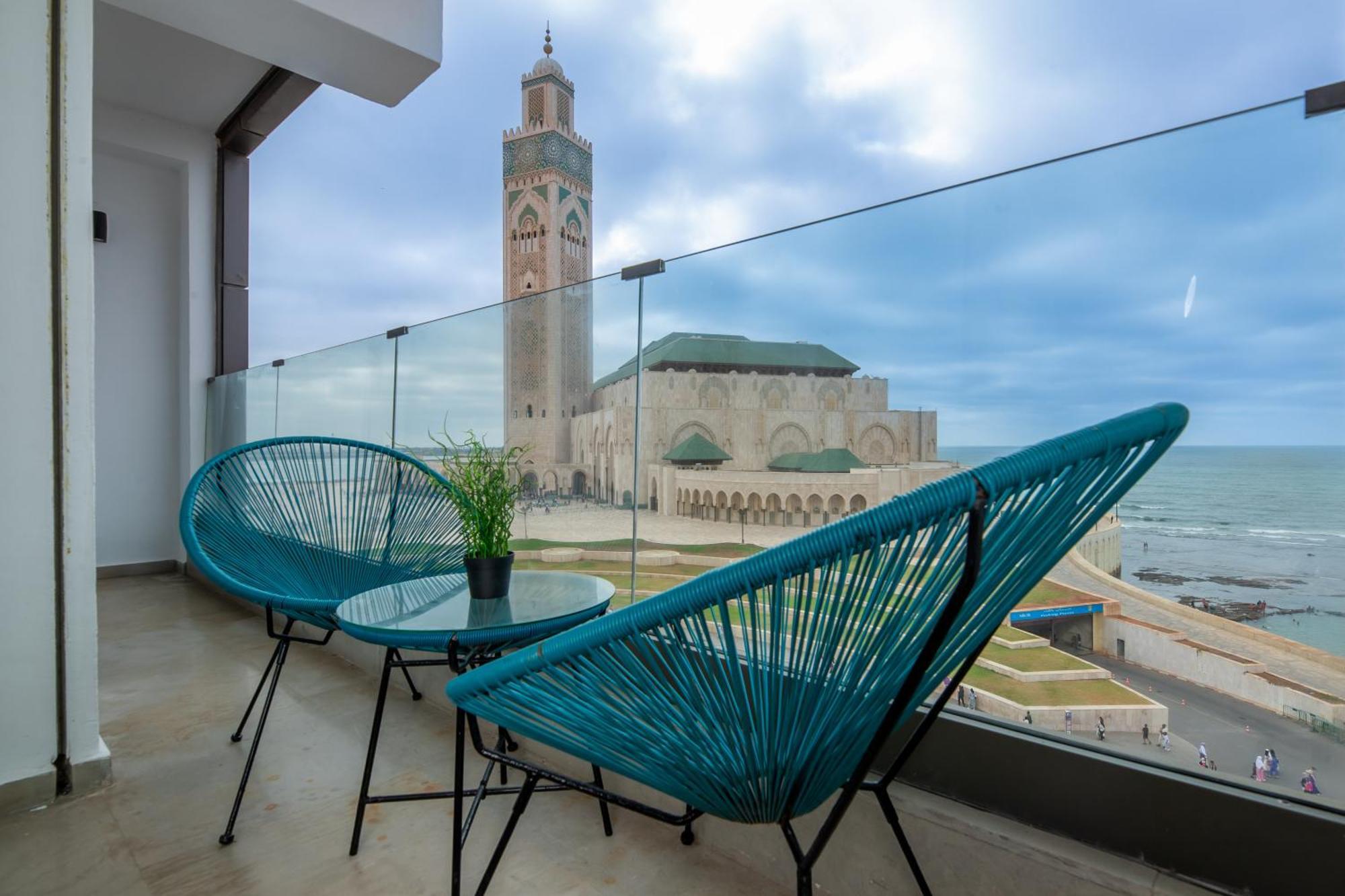 Apartamento Sea View-Mosquée Hassan II- By CasaKhemsa  Casa Blanca Exterior foto